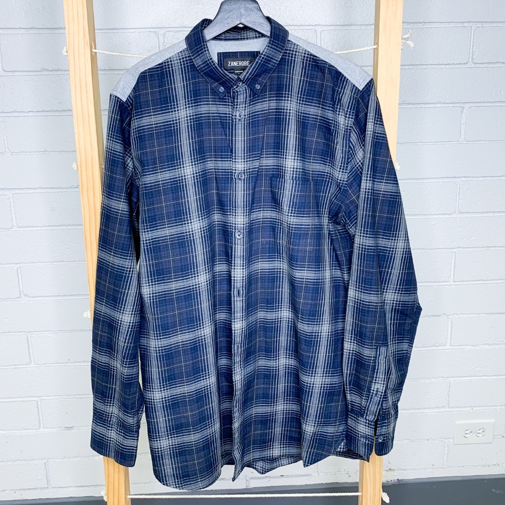 ZANEROBE PLAID LONG SLEEVE